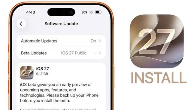 چگونه ios 27 را نصب کنیم؟